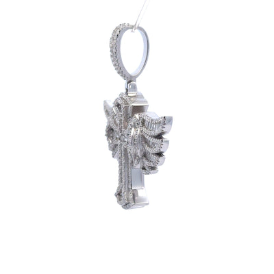 MIRAGEST 3.7 CTW 925 CZ GOLD RHODIUM PENDANT I 995792